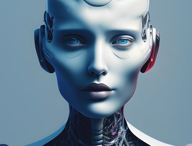 android-robot-face-headshot-portrait-generative-ai 1-min