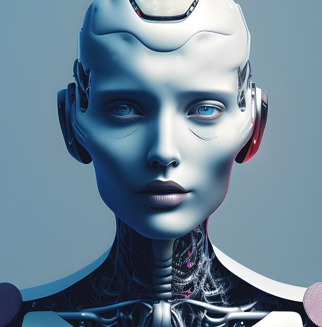 android-robot-face-headshot-portrait-generative-ai 1-min