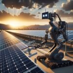 Innovación robótica en energía solar con AES Maximo