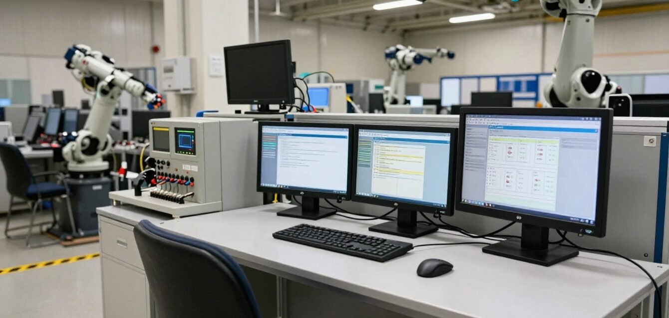 Integración de PLC y robótica en la automatización industrial