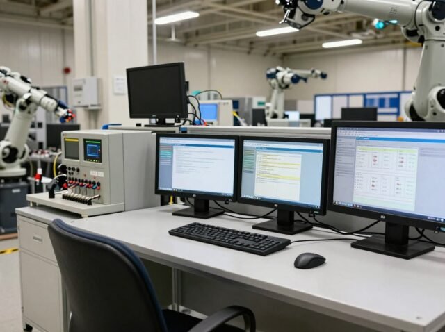 Integración de PLC y robótica en la automatización industrial