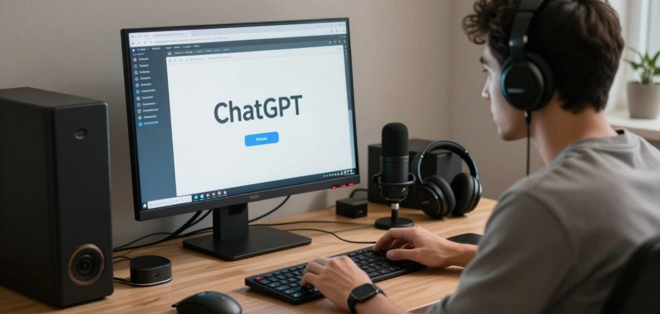 La nueva función de voz de ChatGPT para escritorio La nueva función de voz de ChatGPT para escritorio