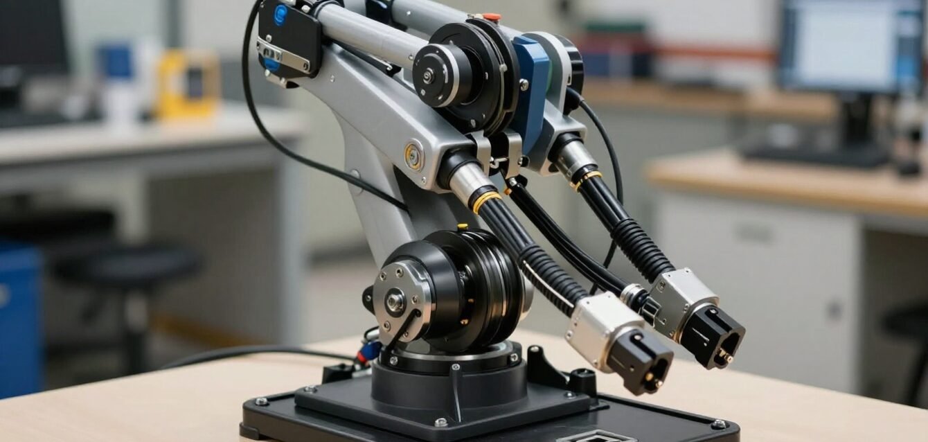 La nueva cadena de energía de igus para robots industriales