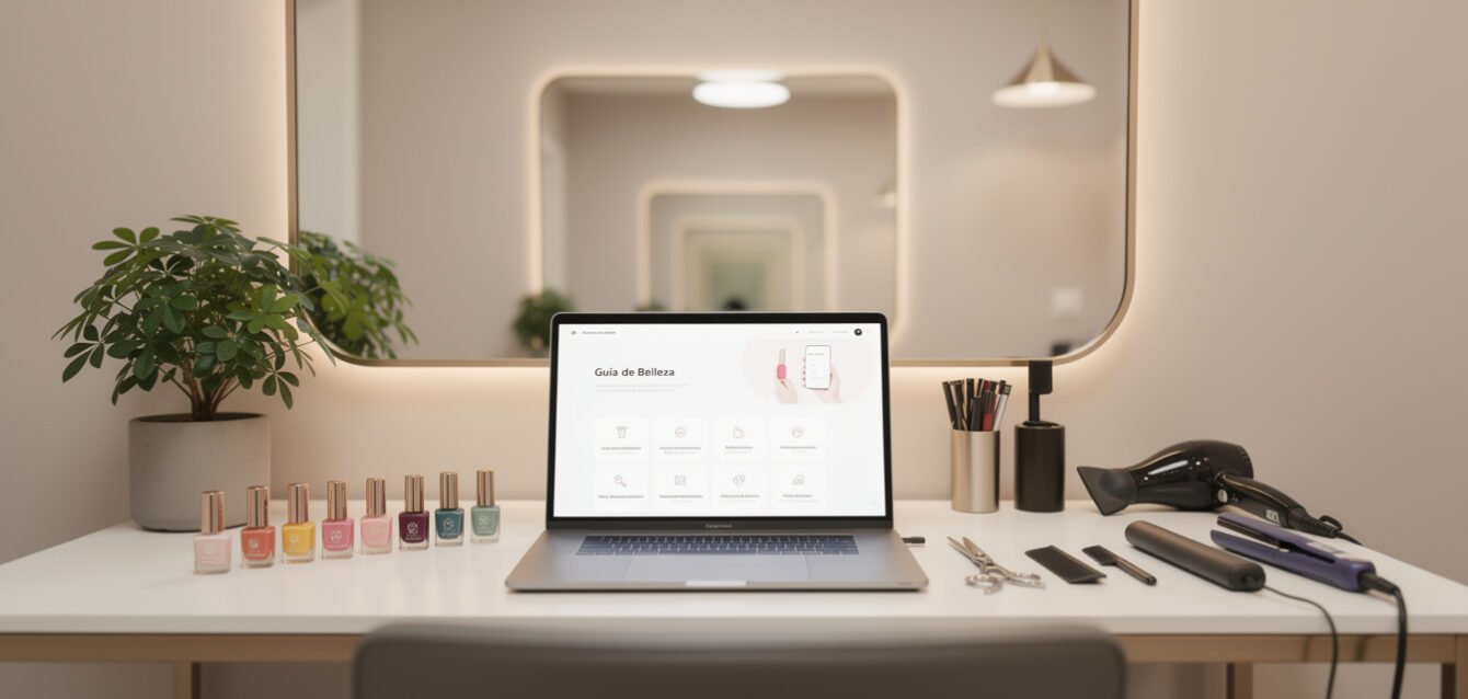 Guías de belleza con IA para salones Guías de belleza con IA para salones