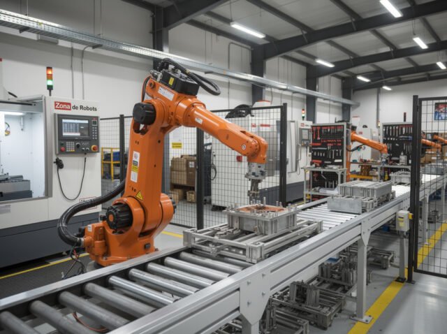 Robots adaptables en la industria dominicana