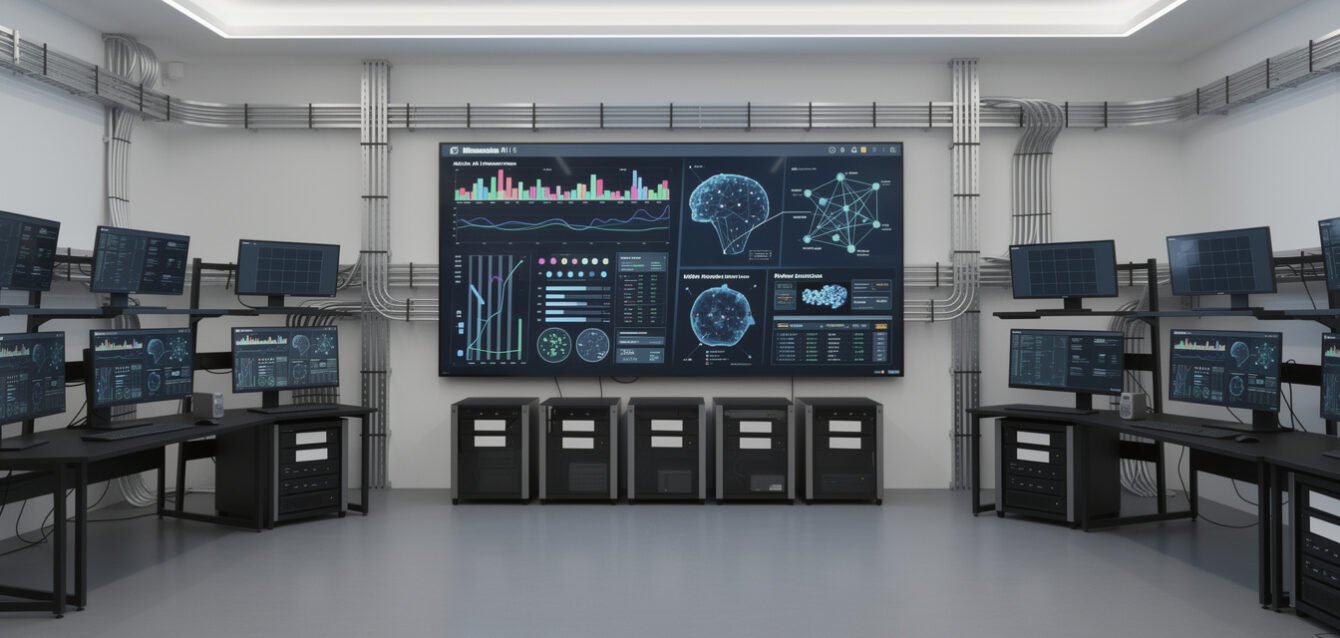 Monitores IA económicos para empresas