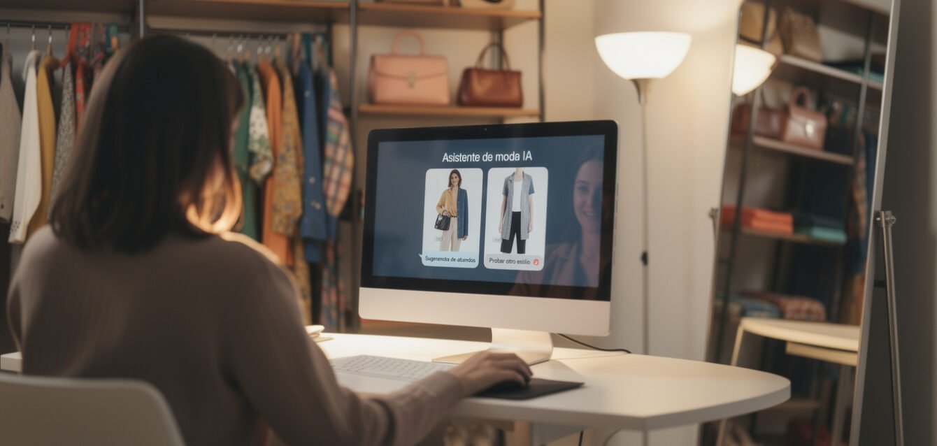 Compra virtual con inteligencia artificial en la moda